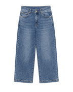 Μπλε κάπρι φαρδύ jean