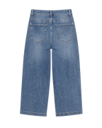 Μπλε κάπρι φαρδύ jean