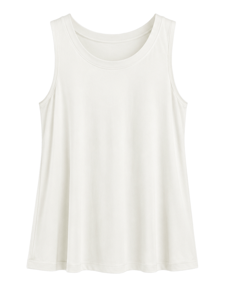 Τοπ αμάνικο με άνετη γραμμή