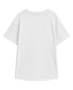 Λευκό βαμβακερό T-Shirt με τύπωμα σκυλάκι