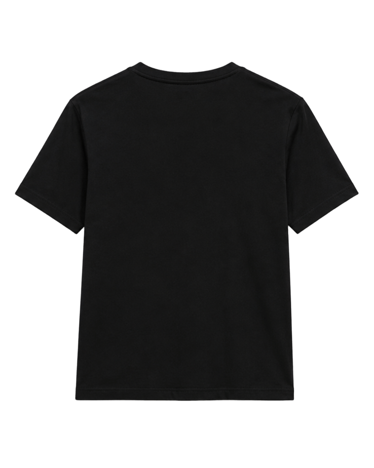 Κοντομάνικο βαμβακερό T-Shirt με τύπωμα κύκνου